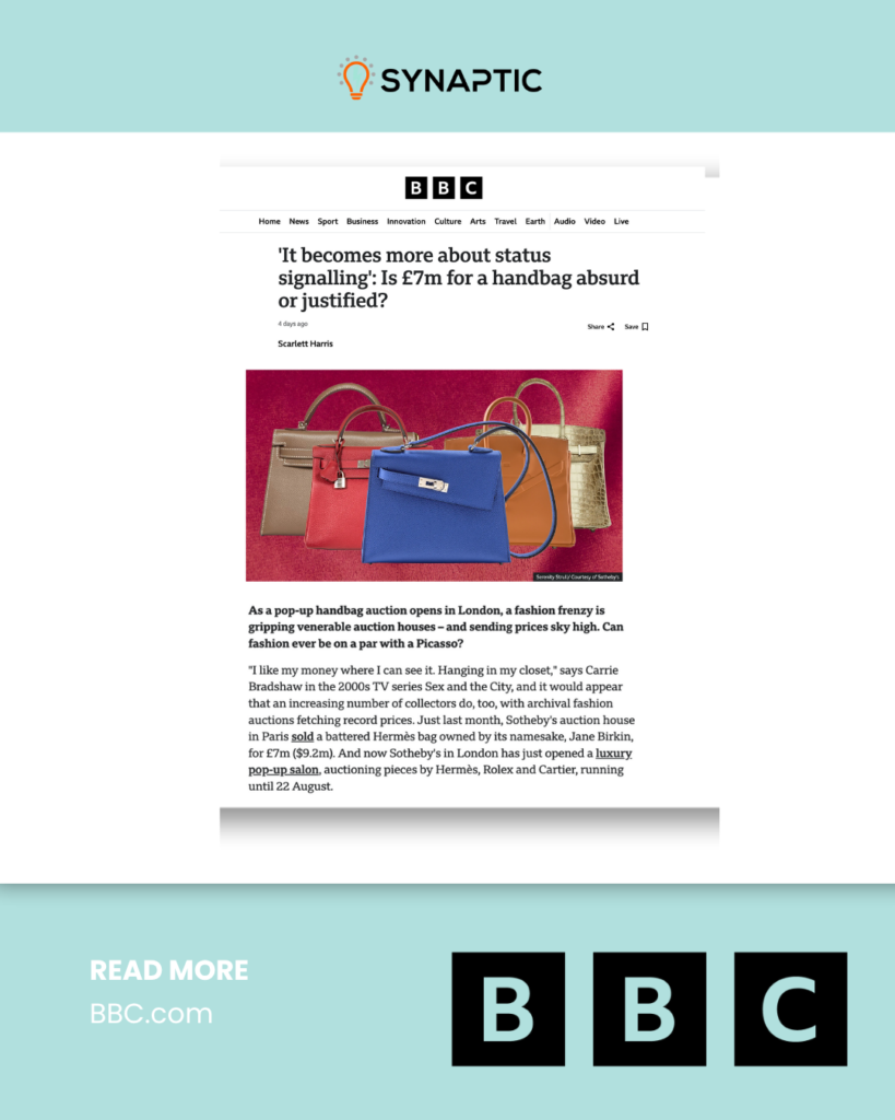 ‘It becomes more about status signalling’: Is £7m for a handbag absurd or justified?